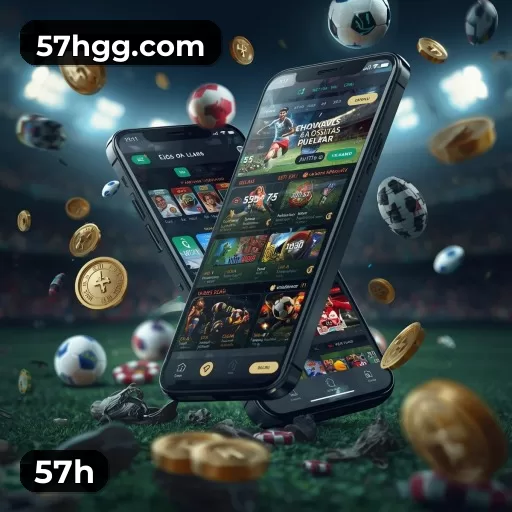 App 57h com catálogo premium, PIX e suporte 24/7